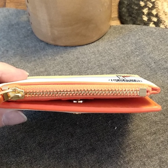 NWOT Tory Butch Embroidered West Coast Mini Leather Wallet - Picture 8 of 8